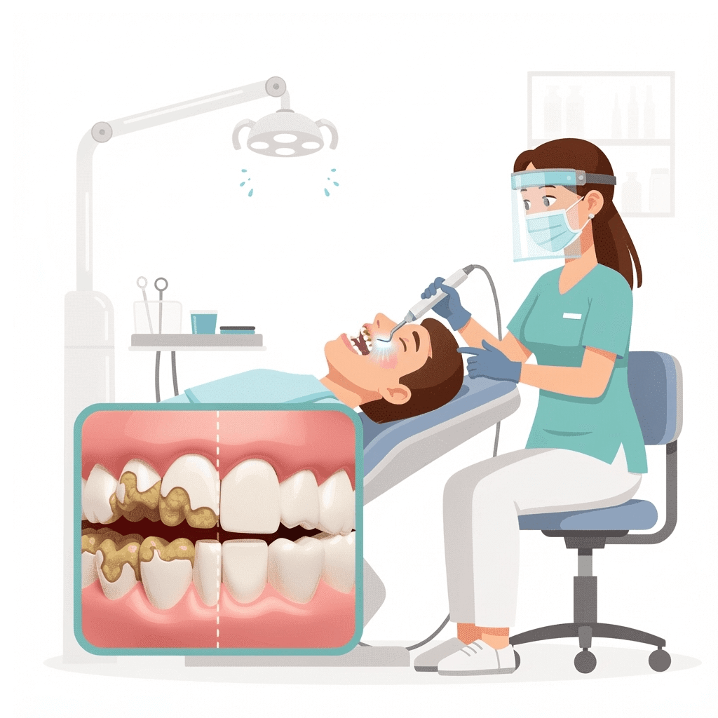 Amikor a fogkő már a fogíny alá is beférkőzik: a teljes szájüregi debridement